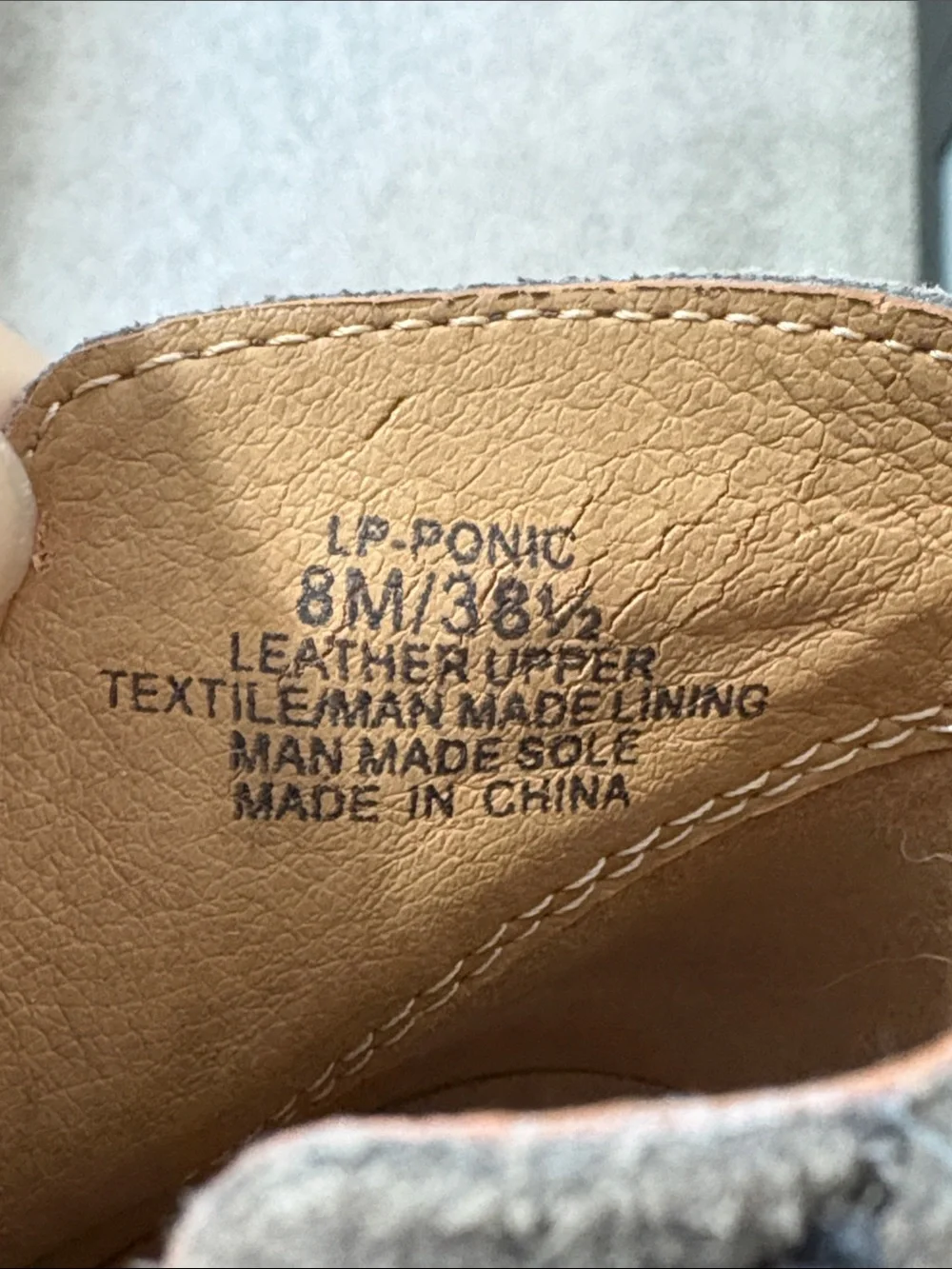 Lucky Brand Taupe Suede Cutout Ankle Booties